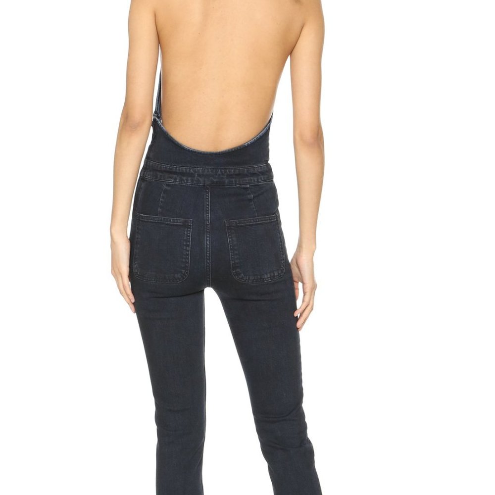 Free People Hearts on Fire Backless coveralls